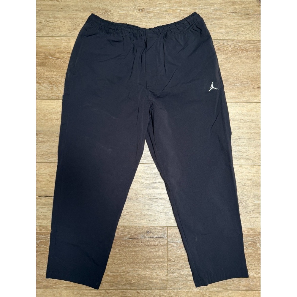 Jordan‎ Essentials Woven Pants Men's Large Black DR3023-010 Athletic Casual